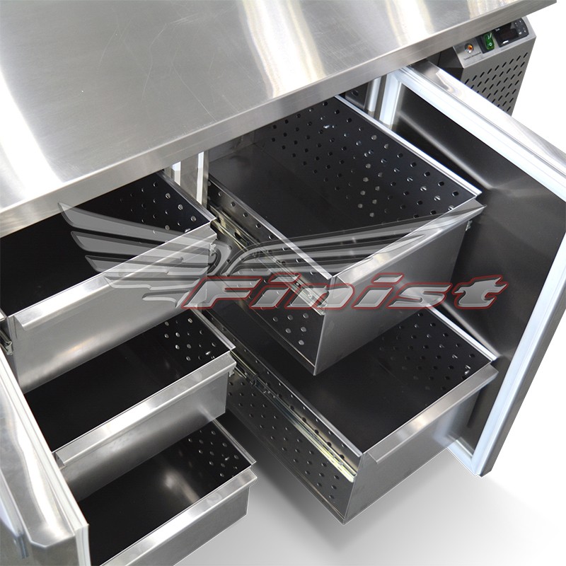 картинка Стол холодильный Finist СХС-600-0/9(4С) 2300x600x850 мм