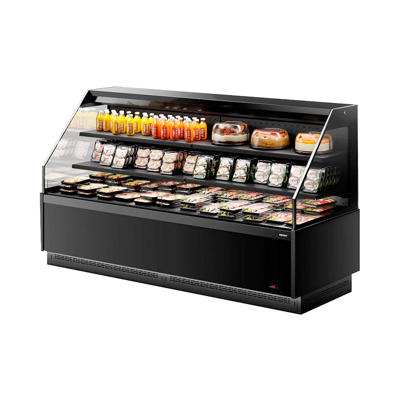 Холодильная витрина Dazzl Galaxy 080 H150 250 (0…+7) вентилируемая