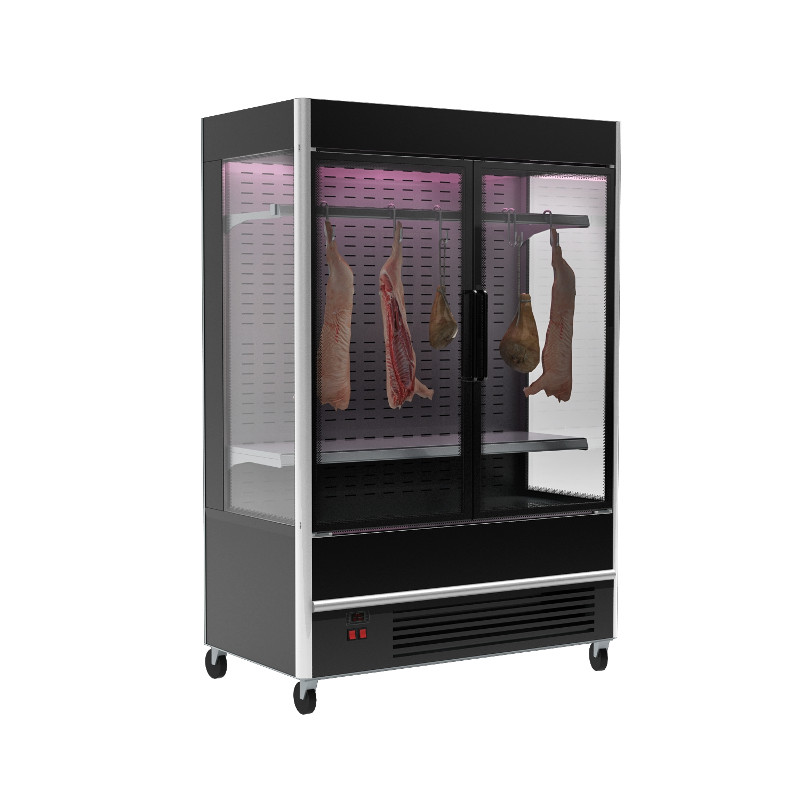 Витрина холодильная Carboma FС 20-07 VV 1,0-3 X7 9005 для демонстрации мяса