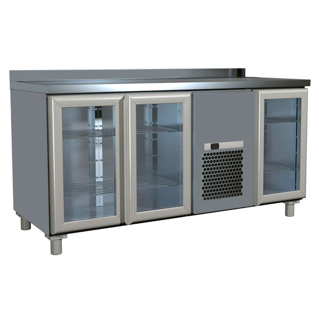 Холодильный стол T70 M3-1-G 9006/9005 (3GNG/NT Carboma)