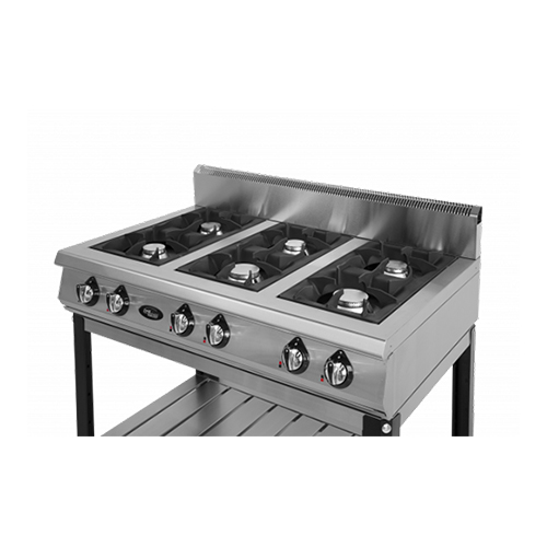 картинка Плита Grill Master 6-ти горелочная газовая Ф6ПГ/800 (на подставке)