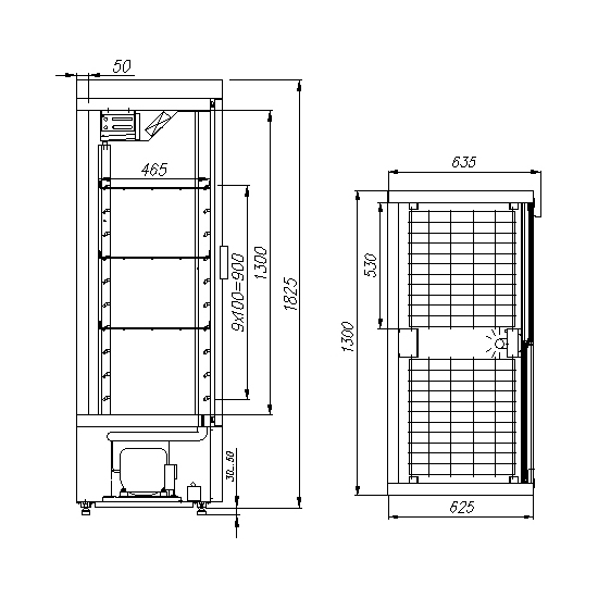 картинка Шкаф холодильный Carboma ШХ-0,8К INOX