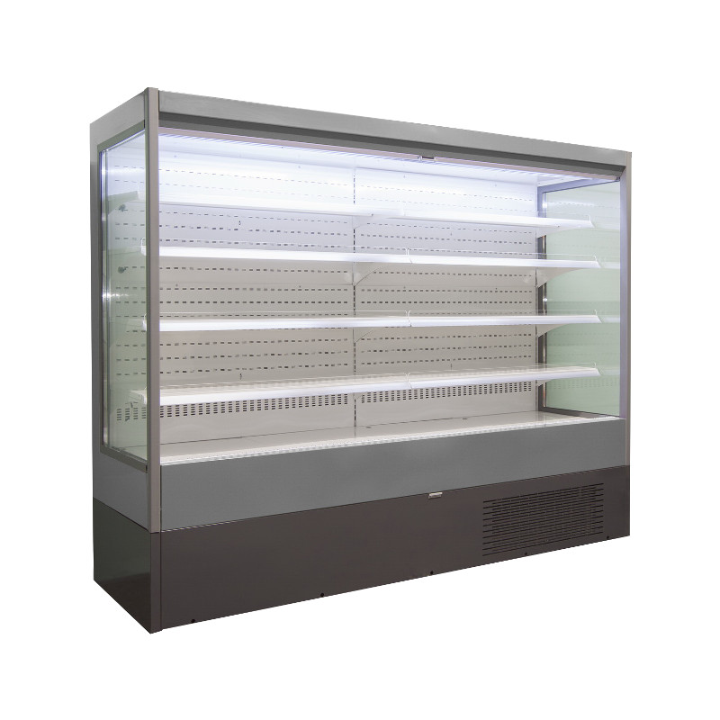 Холодильная горка Ариада Ливерпуль ВС48L-1250F с встроенным агрегатом без боковин