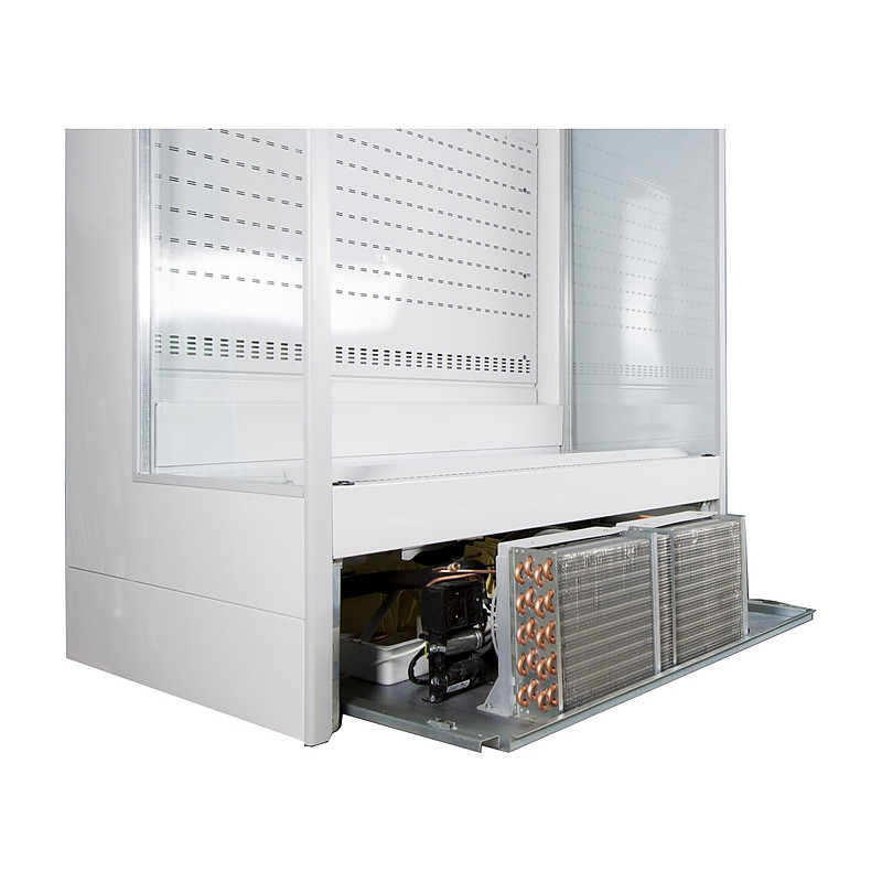картинка Холодильная горка Ариада Ливерпуль ВС48L-1250F с встроенным агрегатом без боковин