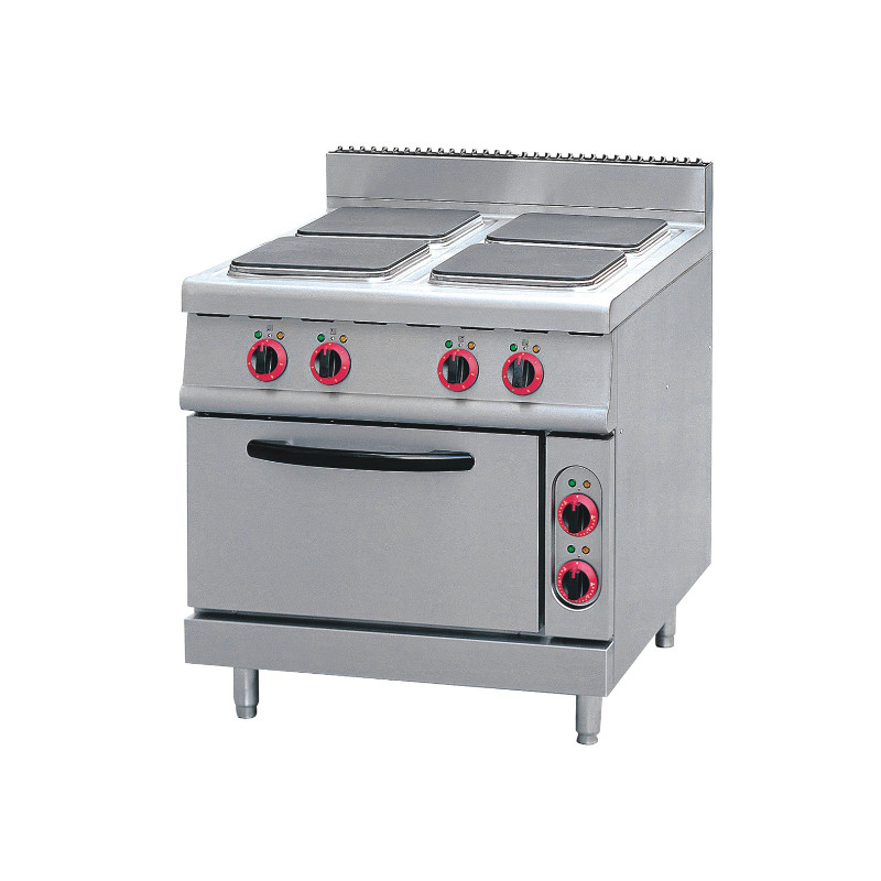 Плита электрическая Kocateq ZHTT4A напольная c 4 конфорками и духовым шкафом