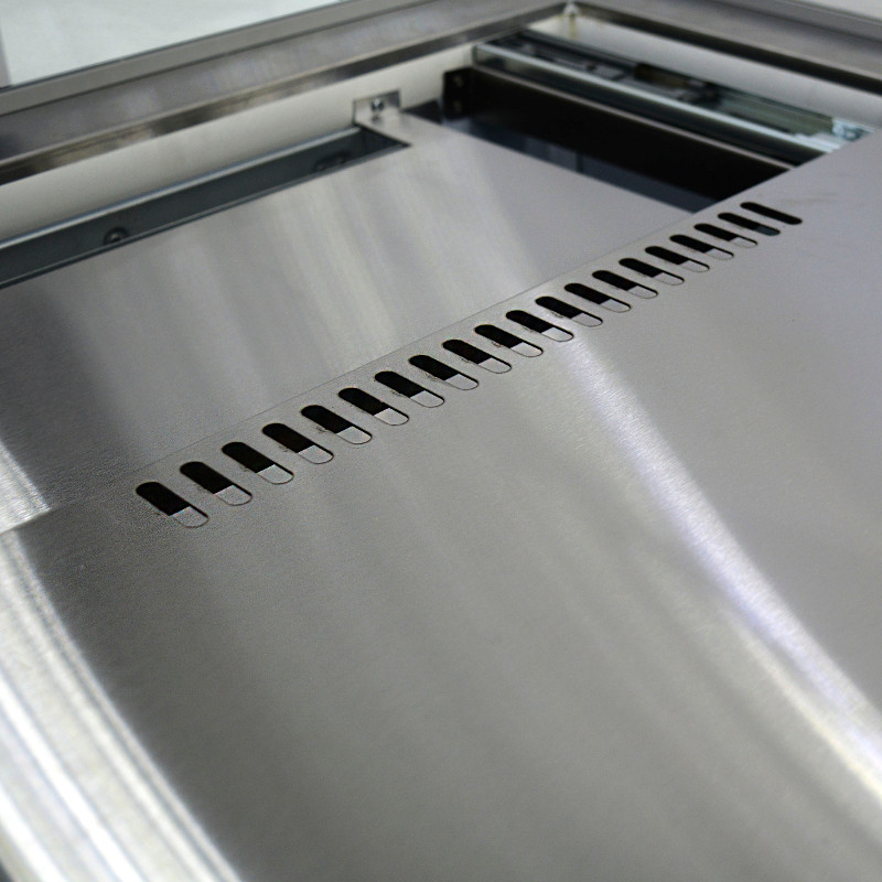 картинка Встраиваемая горизонтальная кондитерская холодильная витрина FINIST GLASSIER SLIDE GS-11/65/3