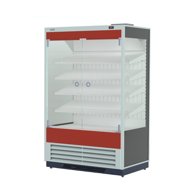 Холодильная витрина Premier ВВУП1-1,50ТУ/ЯЛТА-2,0/ фрукт нержавеющая сталь