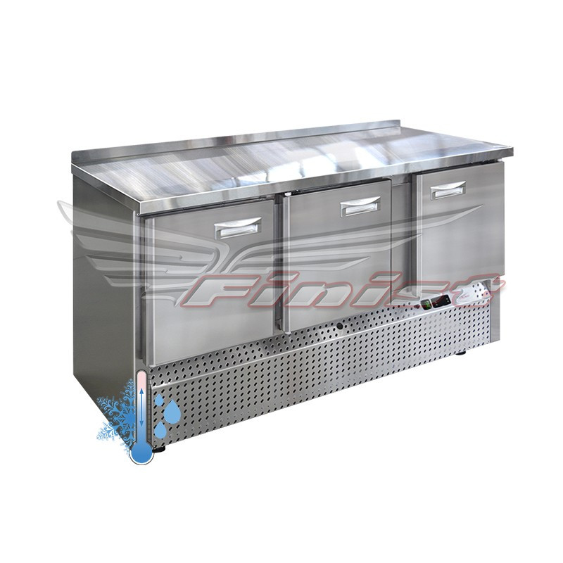 Стол холодильный Finist УХСн-700-3 универсальный, нижний агрегат 1485x700x850 мм