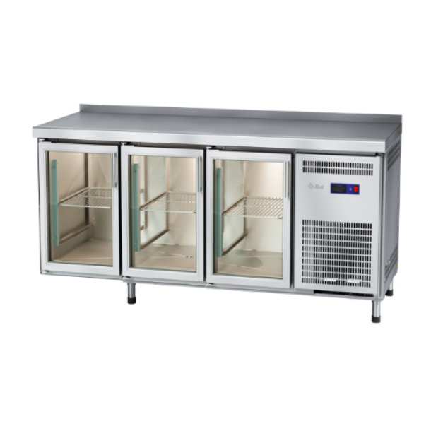 Стол холодильный Abat СХН-60-02 (3 двери-стекло)