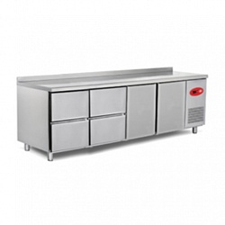 картинка Холодильный стол с 4 ящиками и 2 дверьми Fornazza HSF42-700